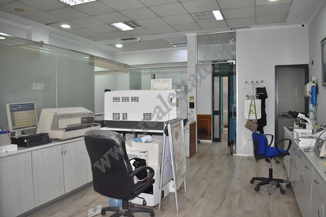 Office for rent in Ekspozita area in Tirana.

It is situated on the 2-nd floor of a new building a
